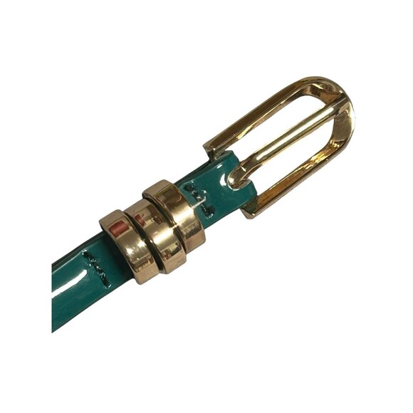 WOMENS VINTAGE Green Unbranded SIZE 14 Belt 60s 70s Whimsical - Picture 4 of 6